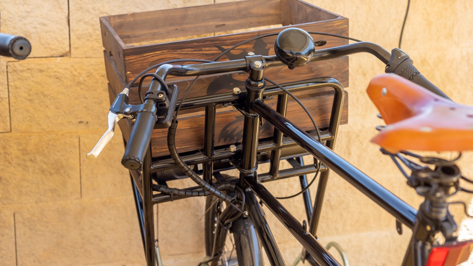 Estate bicycles in the Mediterranean garden